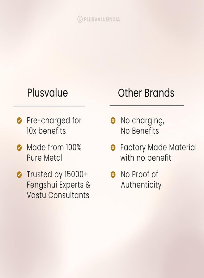 Plus Value أجراس رياح فنغ شوي معلقة من بلس فاليو، 8 أنابيب وقضبان لجذب الطاقة الإيجابية، مناسبة للمنزل والمكتب والشرفة وغرفة المعيشة وغرفة النوم والحديقة والأماكن الخارجية (معدن ألومنيوم، ذهبي) - Image 3